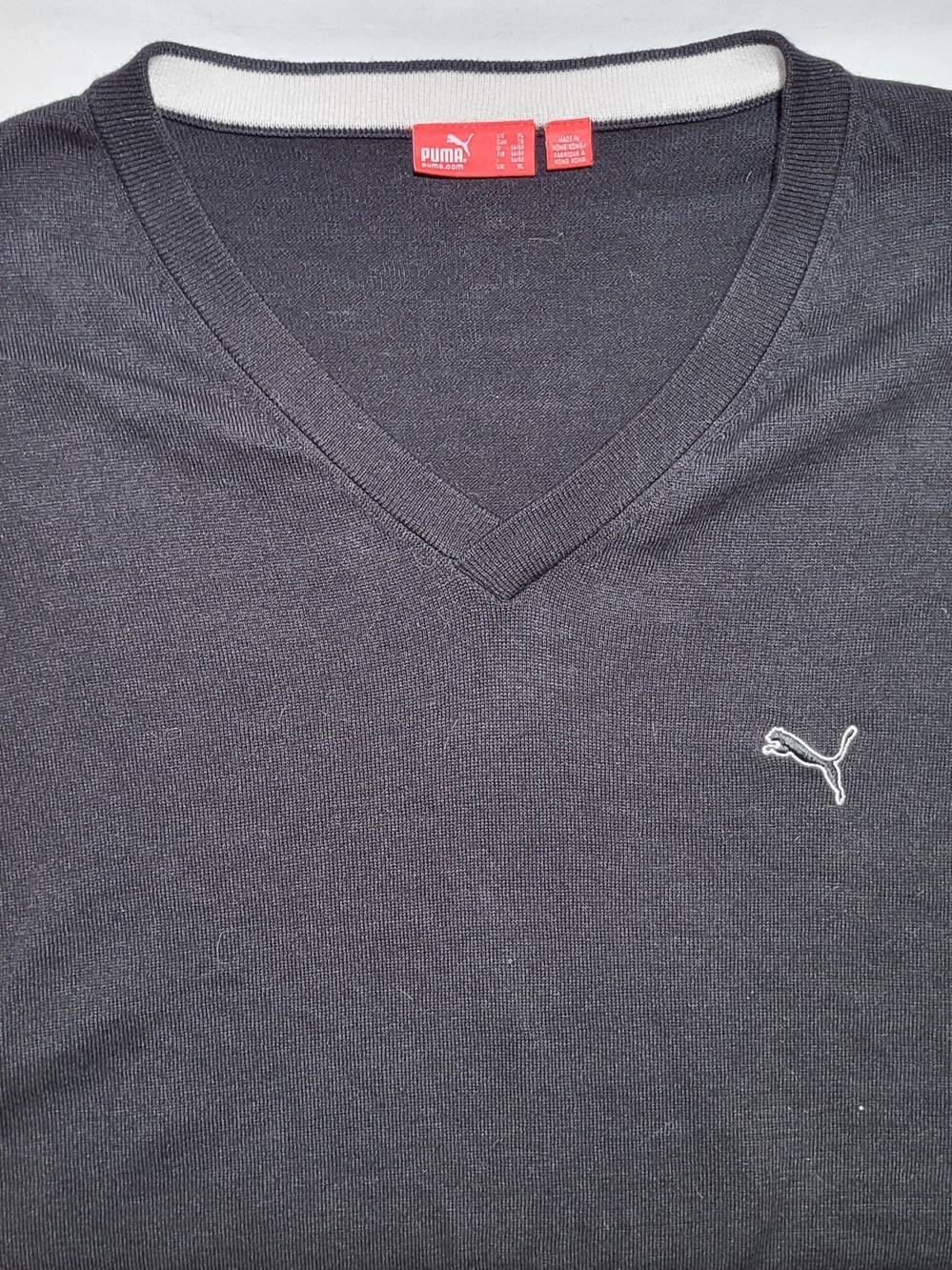 Puma Women’s Black V-Neck Sweater